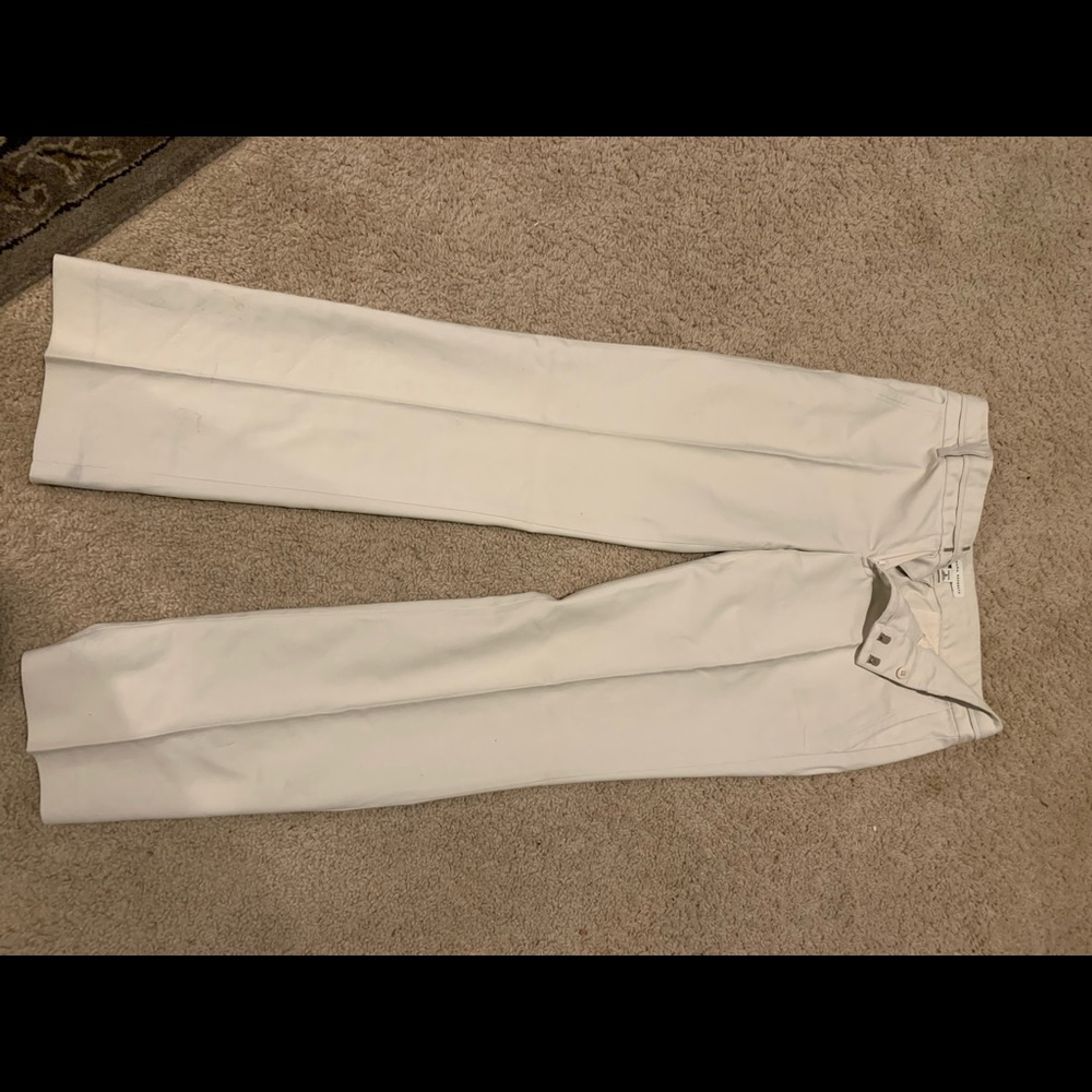Banana Republic white dress pants